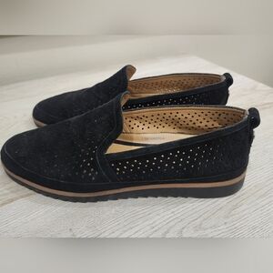 Franco Sarto Suede Loafers 7.5